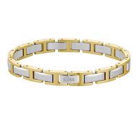 BOSS Bracciale bicolore a maglie a H con chiusura con marchio - Style NOLAN, HB1580793 Color oro pz.