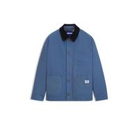 HUGO Brams254w1 Giacca Outerwear, Open Blue, XL Uomo