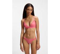 HUGO Brasiliana in pizzo con loghi scomposti - Style SARTORIAL STRING, 50557225 Rosa S