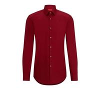 HUGO C-jenno, Camicia Uomo, Dark Red604, 41