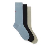 HUGO Calze ad altezza regolare con logo in confezione da tre - Style 3P RS UNI CC, 50493253 Multicolore 39-42