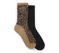 HUGO Calze ad altezza regolare in confezione da due - Style 2P RS LEO LOGO CC W, 50543172 A disegni 35-38