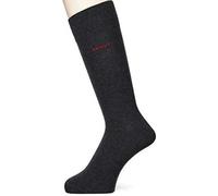 HUGO Calze ad altezza regolare in tessuto elasticizzato in confezione da due - Style 2P RS UNI CC, 50468099 Grigio scuro 39-42