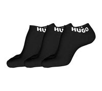 HUGO 3p As Uni CC Ankle_Socks, Nero1, 39-42 Uomo