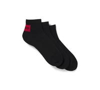 HUGO Calzino rosso / nero / bianco, Taglia 43-46
