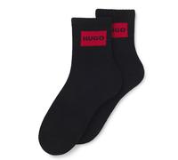 Hugo Calzini Logo a Contrasto Adulto Unisex Misura Confezione 2 (GT10123)