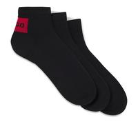 HUGO Calzino rosso / nero / bianco, Taglia 43-46