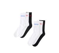 HUGO Calzino blu chiaro / rosso acceso / nero / bianco Uomo - Premium - Biancheria e abbigliamento da mare - Intimo - Calzini HUGO 43-46