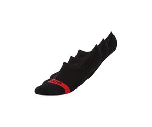 HUGO Calzino invisibile rosso fuoco / nero Uomo HUGO 40-46