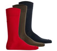 HUGO Calzino navy / marrone / rosso Uomo HUGO 39-42