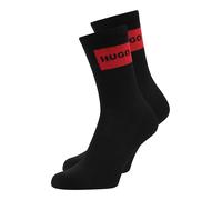 HUGO Calzino rosso / nero Donna HUGO 35-38 rosso / nero