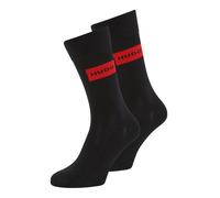 HUGO Calzino rosso / nero Uomo HUGO 43-46