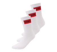 HUGO Calzino rosso rubino / nero / bianco Uomo HUGO 39-42 rosso rubino / nero / bianco