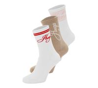 HUGO Calze corte in misto cotone in confezione da tre - Style 3P QS SPORTYLOG CC W, 50564636 A disegni 39-42