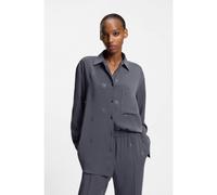 HUGO Camicetta oversize con loghi scomposti - Style Elodina, 50553192 A disegni 44