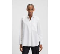 HUGO Camicetta oversize con logo ricamato - Style Ejailo, 50548431 Bianco 46