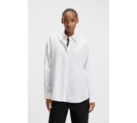 HUGO Camicetta oversize con logo stampato effetto burnout - Style Elisana_B, 50548839 Bianco a motivi 42