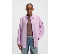 HUGO Camicetta oversize in popeline di cotone - Style Emista_B, 50542970 Rosa chiaro 48