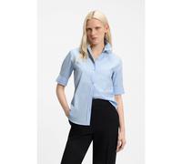 HUGO Camicetta regular fit in tela di cotone leggero - Style The Summer Shirt, 50540156 Celeste 46