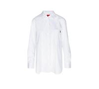 HUGO Camicia a maniche lunghe vestibilità oversize bianco | 38