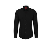 HUGO Camicia business 'Jenno' nero, Taglia 38