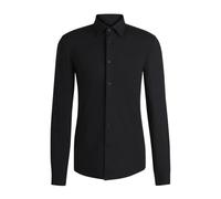 Hugo - Camicia Casual in Cotone - - Shirts - Uomo - Nero - L
