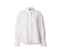 HUGO Camicetta oversize con logo stampato effetto burnout - Style Echinacea, 50562585 Bianco a motivi 42
