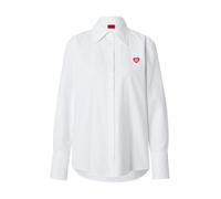 HUGO Camicia da donna 'Erselia' rosso / bianco Donna HUGO XS