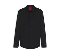 Hugo Kenno Long Sleeve Shirt Nero 38 Uomo