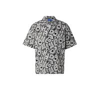 HUGO Camicia 'Eligino' blu notte / grigio / grigio chiaro Uomo HUGO M blu notte / grigio / grigio chiaro