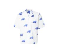 HUGO Camicia relaxed fit con logo stampato - Style Eligino, 50561691 Bianco a motivi L