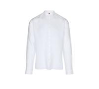 HUGO Camicia slim fit in tela di lino - Style Elvory, 50490740 Bianco XL