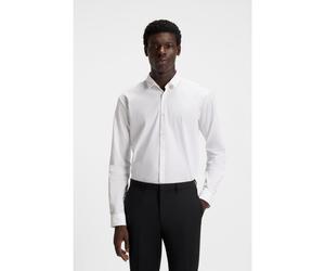 HUGO Camicia extra slim fit in tela di cotone elasticizzata - Style Ero3-W, 50475687 Bianco XXL