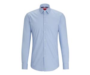 Hugo - Camicia Formale - - Shirts - Uomo - Blu - 4XL