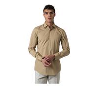 Hugo - Camicia in cotone dallo stile classico - -Shirts -Uomo -Beige -4XL