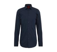HUGO Camicia slim fit in popeline di cotone facile da stirare - Style Kenno, 50289499 Blu scuro 39