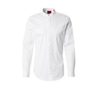 HUGO Camicia slim fit in cotone elasticizzato con colletto rialzato - Style Kaleb, 50544949 Bianco 41