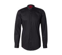 HUGO Camicia slim fit in cotone elasticizzato con colletto rialzato - Style Kaleb, 50544949 Nero 39