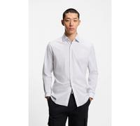 HUGO Camicia modern fit in cotone a righe - Style Valerio, 50555319 Righe bianche 39