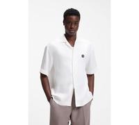 Hugo Espino 10278468 Short Sleeve Shirt Bianco XS Uomo