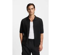 HUGO Camicia regular fit con lavorazione a coste - Style Sincere, 50553628 Nero L