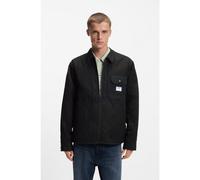 HUGO Camicia relaxed fit con imbottitura - Style Ebey, 50555399 Nero XL