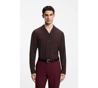 HUGO Camicia relaxed fit con stampa di carte da gioco - Style Ello, 50570491 Rosa a motivi L