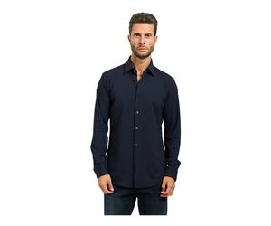 Hugo - Camicia Slim Fit Colletto Kent Blu - - Shirts - Uomo - Blu - L