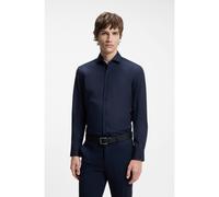 HUGO Camicia slim fit in cotone con colletto alla francese - Style C-Jason, 50293691 Blu scuro 39