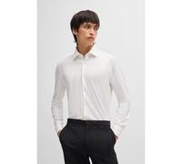 HUGO Camicia slim fit in jersey elasticizzato ad alte prestazioni - Style Kenno, 50481195 Bianco 42