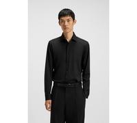 HUGO Camicia slim fit in jersey elasticizzato ad alte prestazioni - Style Kenno, 50481195 Nero 42