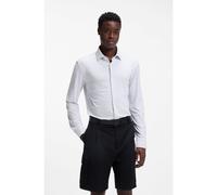 HUGO Camicia slim fit in jersey elasticizzato con stampa - Style Kenno, 50561158 Nero a motivi 37