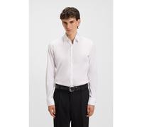 HUGO Camicia slim fit in misto cotone elasticizzato - Style Kenno, 50484023 Bianco 43