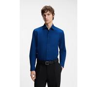 HUGO Camicia slim fit in popeline di cotone facile da stirare - Style Kenno, 50289499 Blu 38